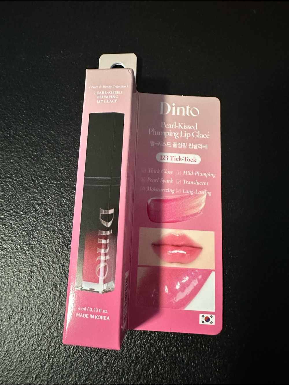 Pearl-Kissed Plumping Lip Glacé — 123 Tick-Tock Pink